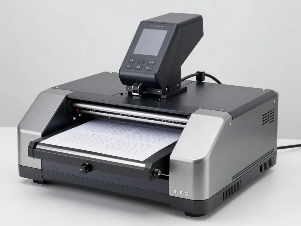 Professional digitization equipment in operation
